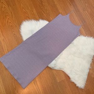 Topshop Ribbed Midi Bodycon Dress